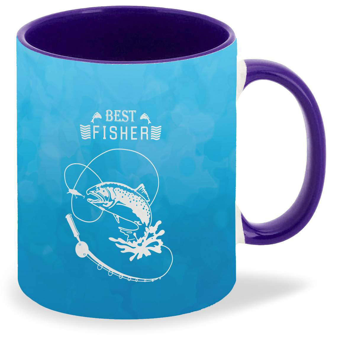 

Кружка CoolPodarok Рыбалка Best fisher