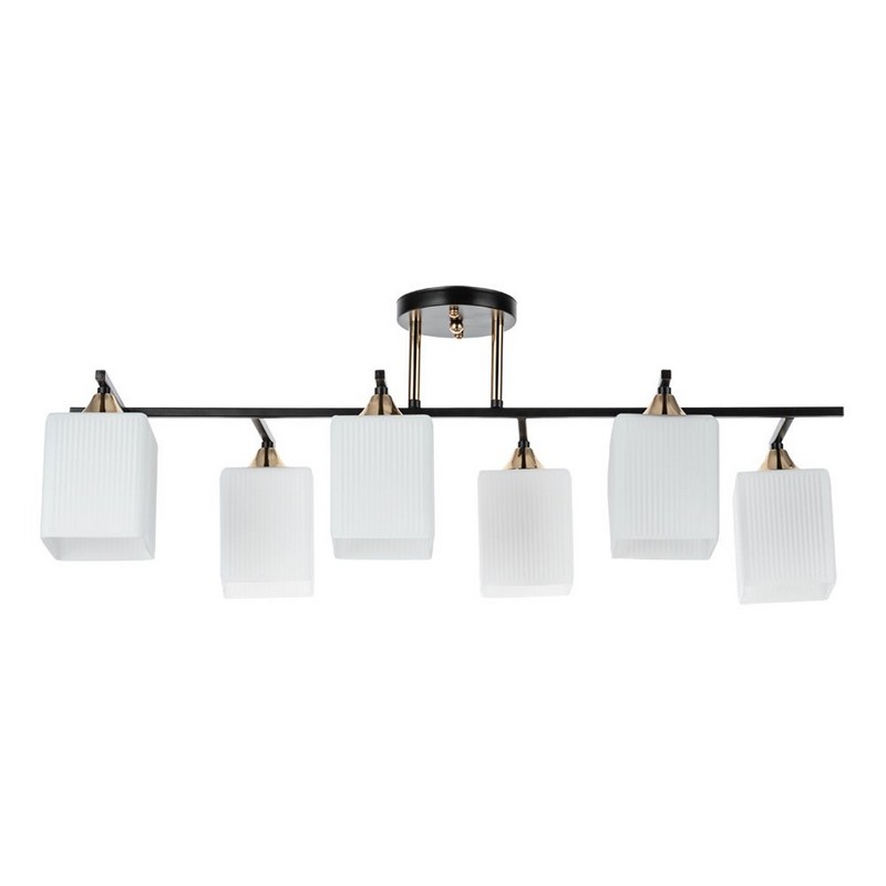 фото Люстра lvksvet n 4071/6 cf+fg l75w30h27 6xе27x60w