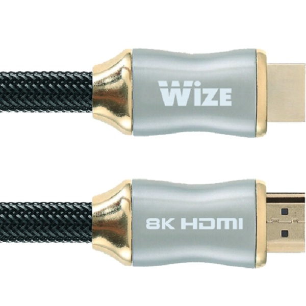 Кабель Wize HDMI-HDMI вилка-вилка м (WAVC-HDMI8K-1M)