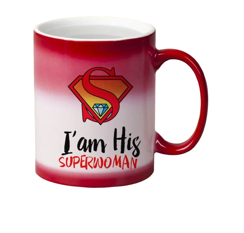 

Кружка CoolPodarok I AM HIS SUPERWOMAN