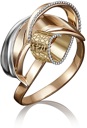 

Кольцо из золота р. 21 PLATINA jewelry 01-5100-00-000-1113-66, 01-5100-00-000-1113-66