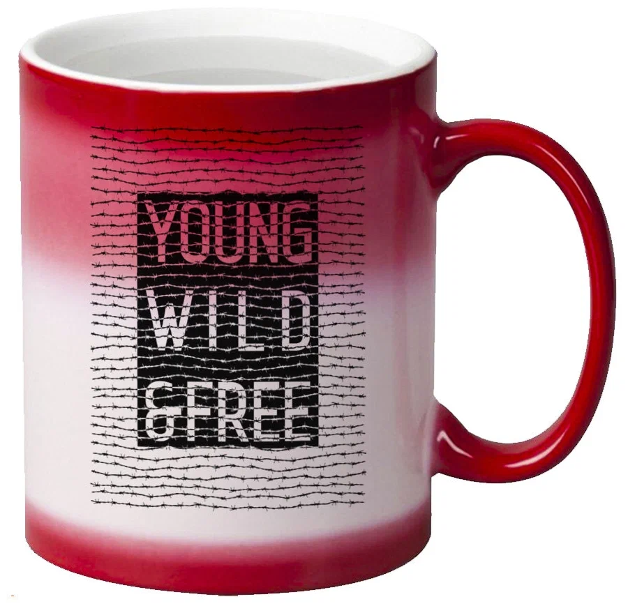 

Кружка CoolPodarok Young wild and free
