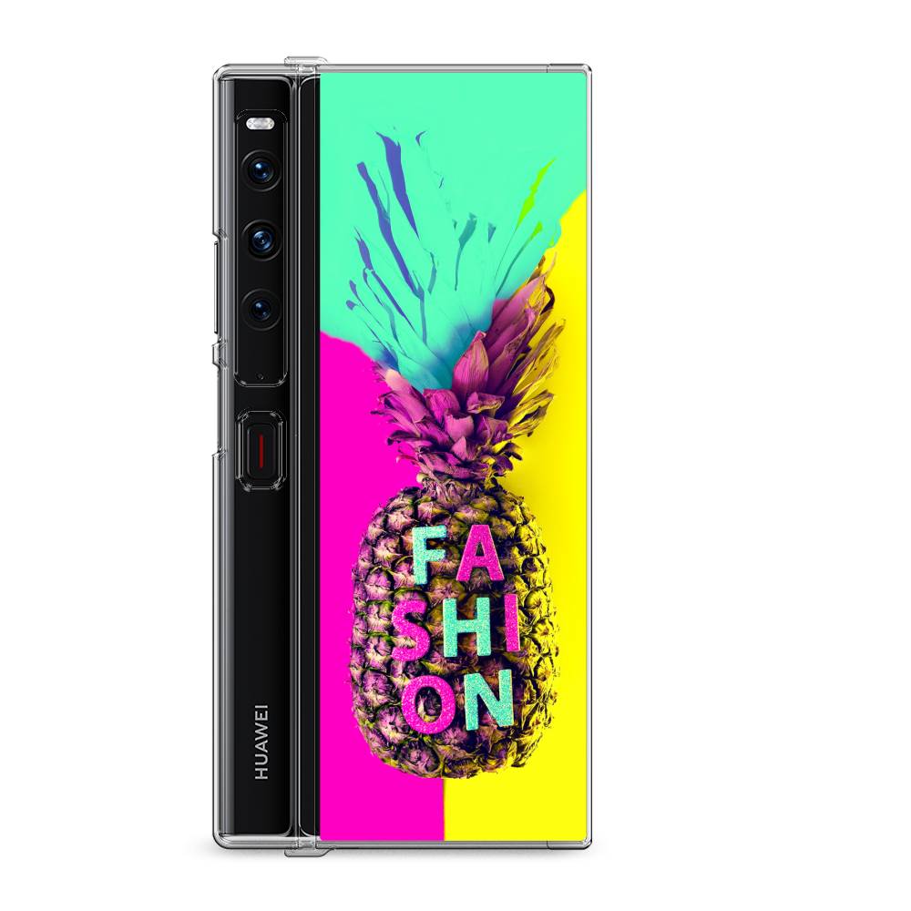 

Силиконовый чехол "Кислотный ананас" на Huawei Mate Xs 2 / Хуавеи Мате Xs 2
