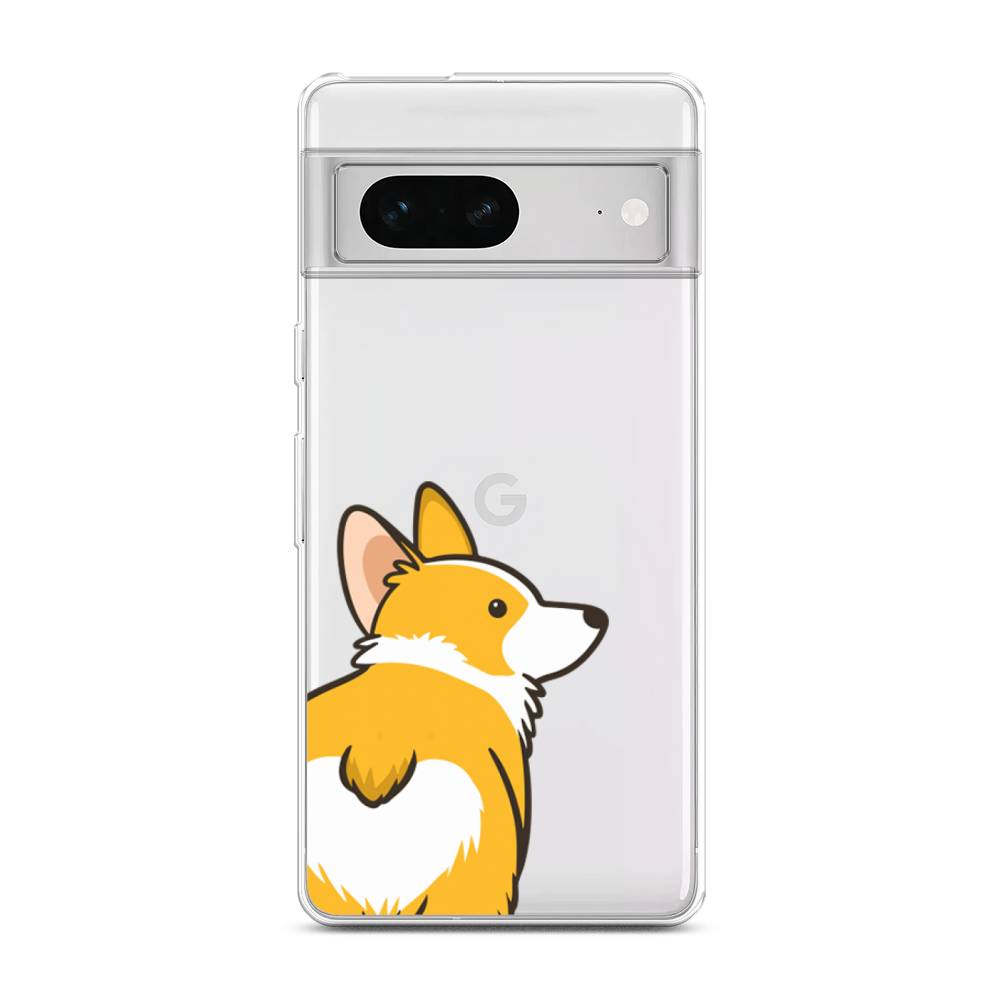 

Чехол Awog на Google Pixel 7 "Корги следуй за мной", Разноцветный
