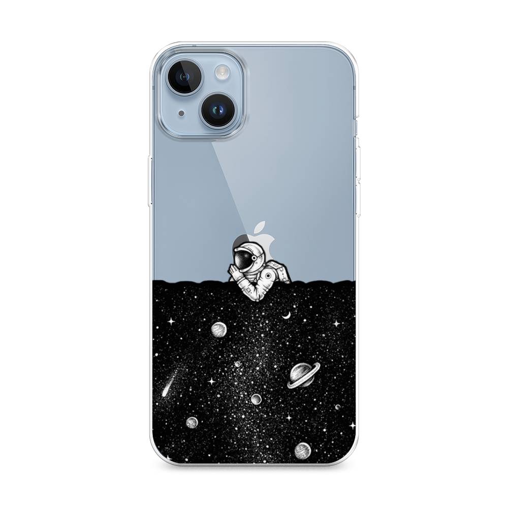 

Чехол Awog на Apple iPhone 14 Plus / Айфон 14 Плюс "Космический сон", Белый;прозрачный;черный, 15350-4