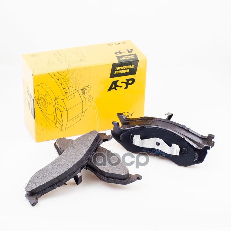 Колодки передние Kia Carnival -03 ASP K340227 ASP 1800₽