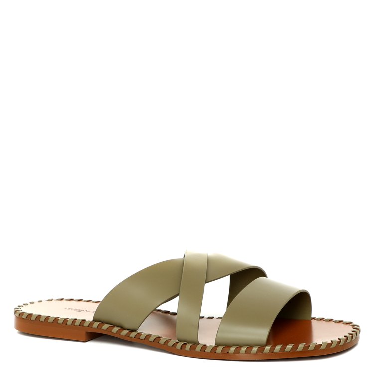 

Шлепанцы женские Tendance PZ-L121B-8 хаки 37 EU, PZ-L121B-8