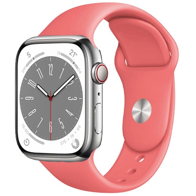 

Ремешок для смарт-часов Sport Band Apple watch 38mm - черный, Красный