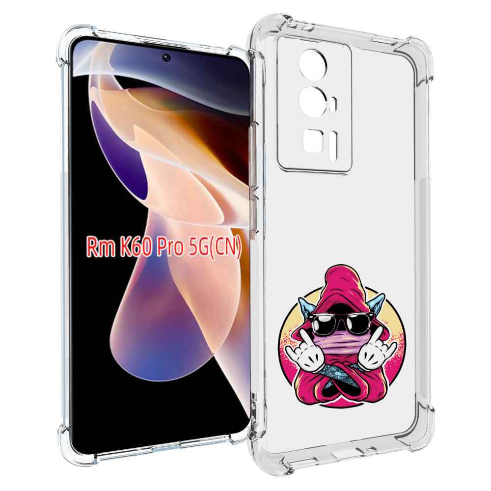 

Чехол MyPads йоу для Xiaomi Redmi K60 Pro, Прозрачный, Tocco