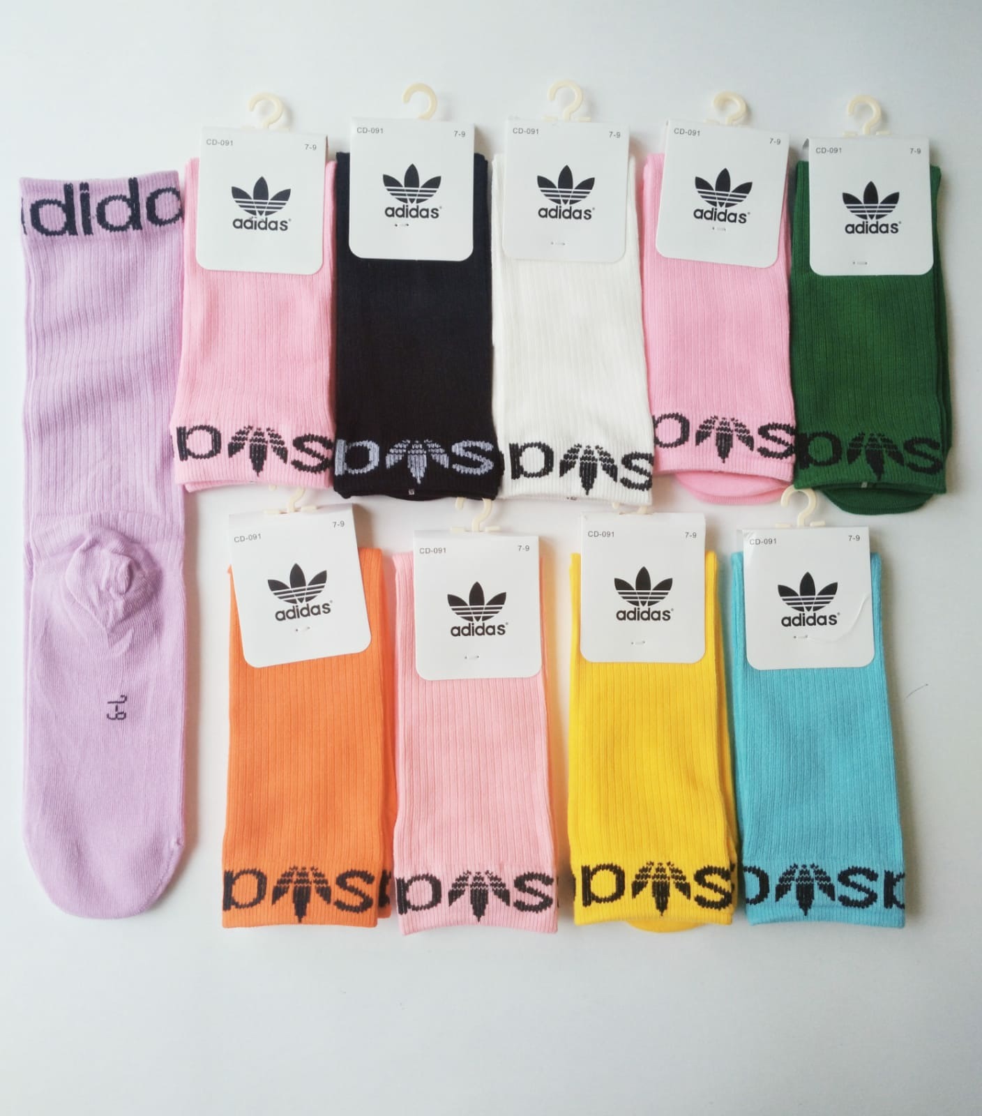Носки детские Adidas НВД, разноцветный, 20-22