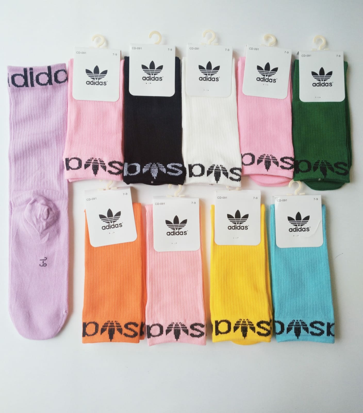 

Носки детские Adidas НВД, разноцветный, 20-22, НВД