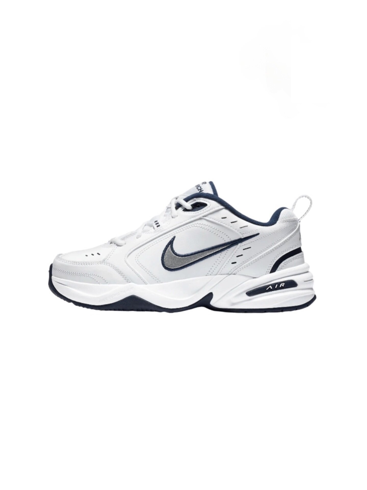 

Кроссовки мужские Nike Air Monarch IV белые 9.5 US, Белый, Air Monarch IV