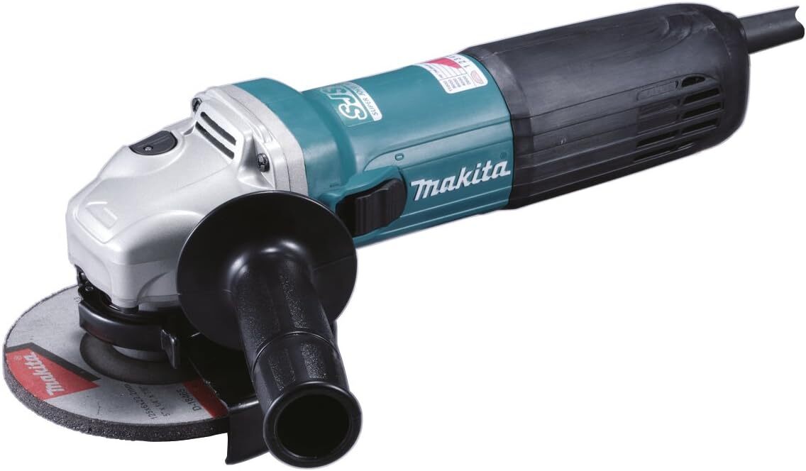 Угловая шлифмашина Makita GA5040CF01, 125 мм, 1400 Вт, 11000 об/мин