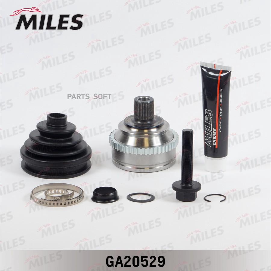 

MILES GA20529 ШРУС наружный VW T4 1.9D-2.8 90-03 (с ABS) (GKN 302447) GA20529