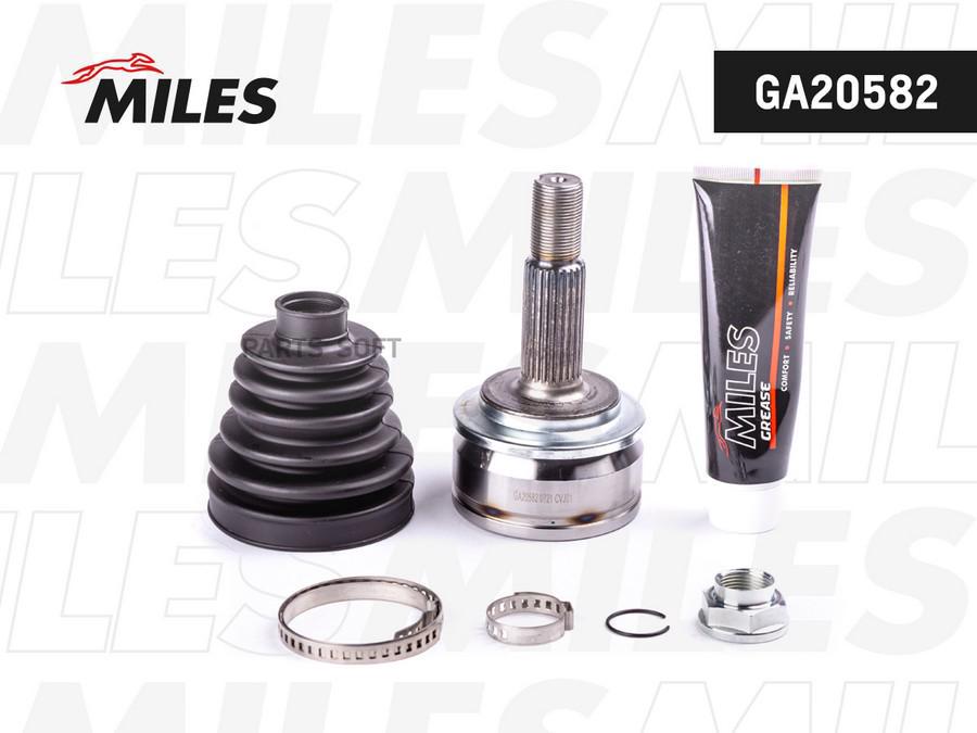 

MILES GA20582 ШРУС MILES GA20582 ШРУС TOYOTA AURIS E150/COROLLA X E150 1.3-1.6 06- нар.