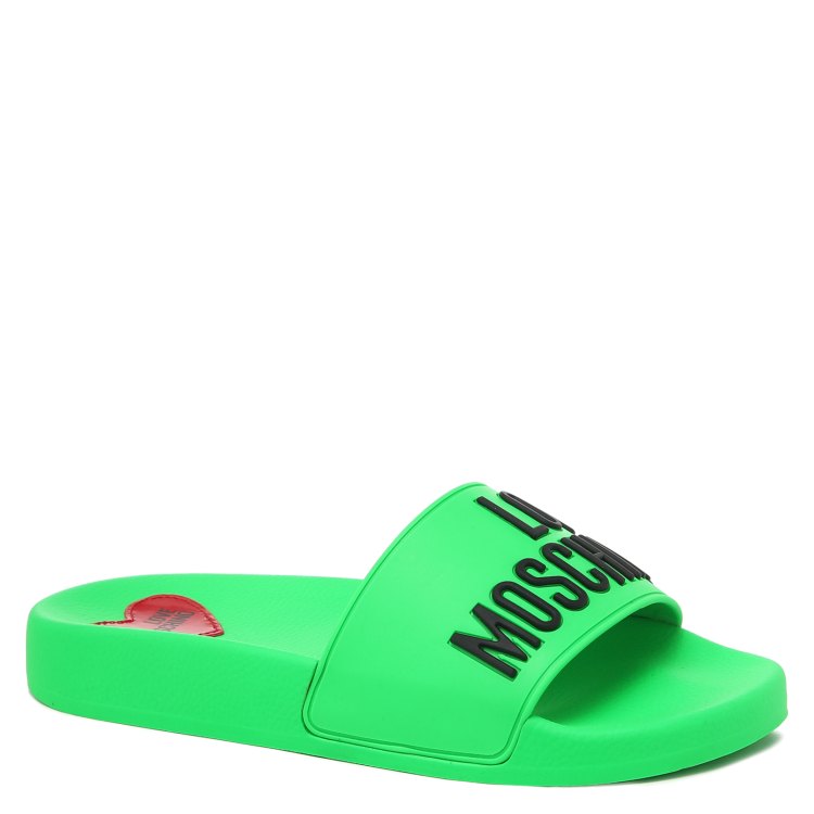 

Шлепанцы женские Love Moschino JA28052G зеленые 36 EU, JA28052G