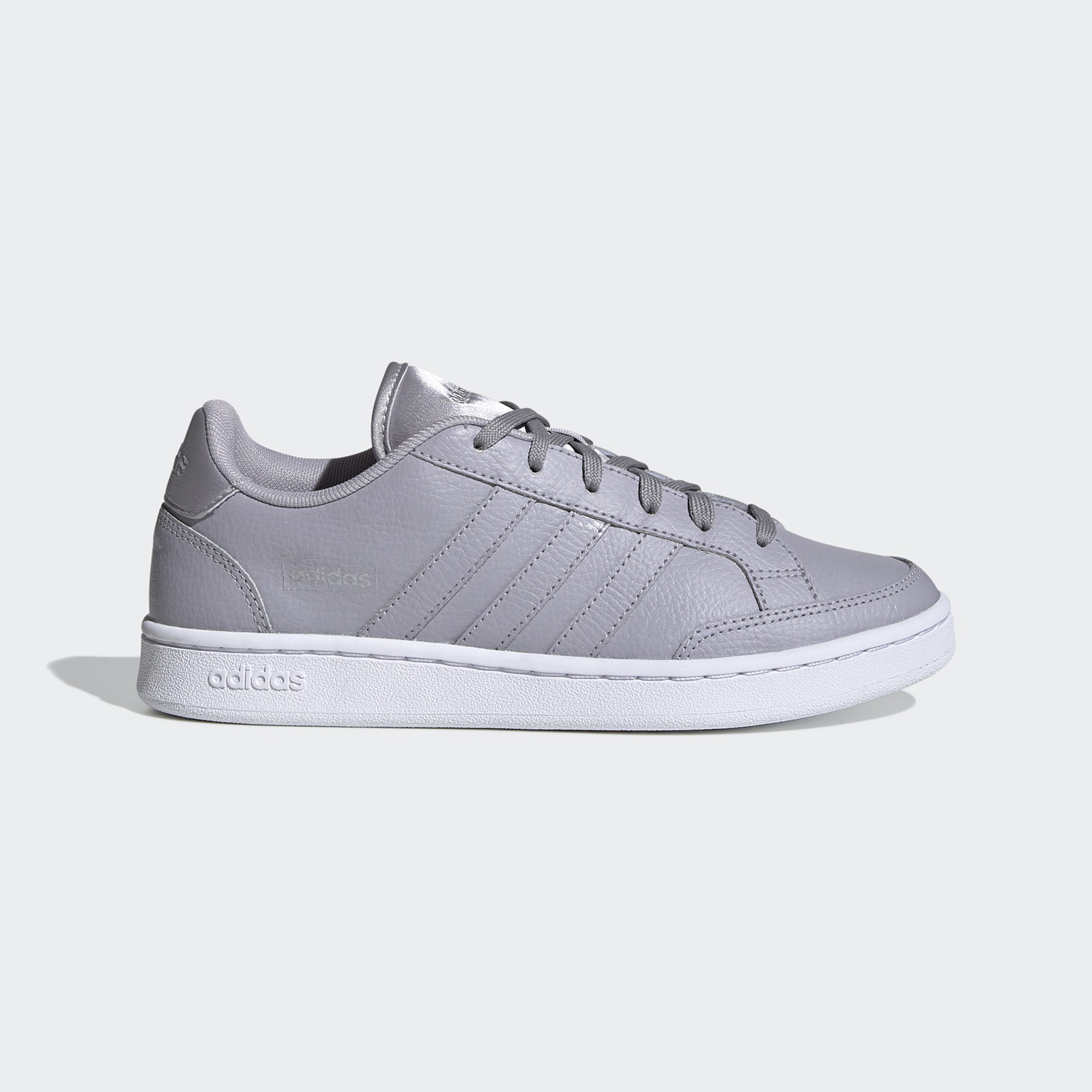 фото Кеды женские adidas grand court se серые 5 uk