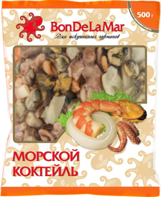 

Морской коктейль BonDeLaMar замороженный 500 г