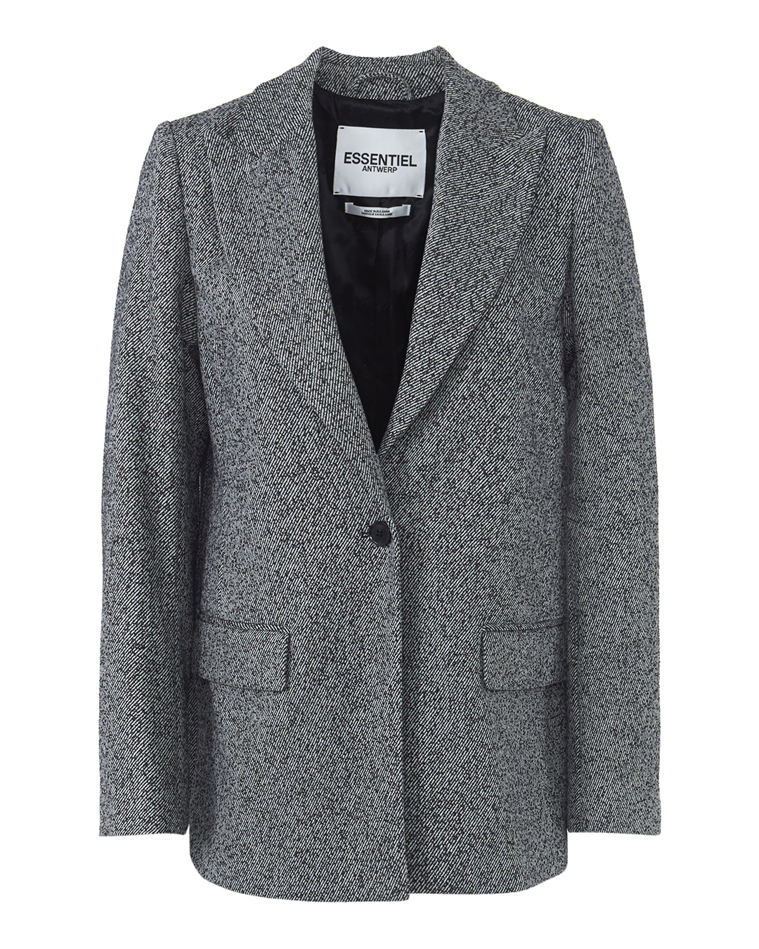 

Жакет женский Essentiel ACCLIMATE.22 черный 44 FR, ACCLIMATE.22