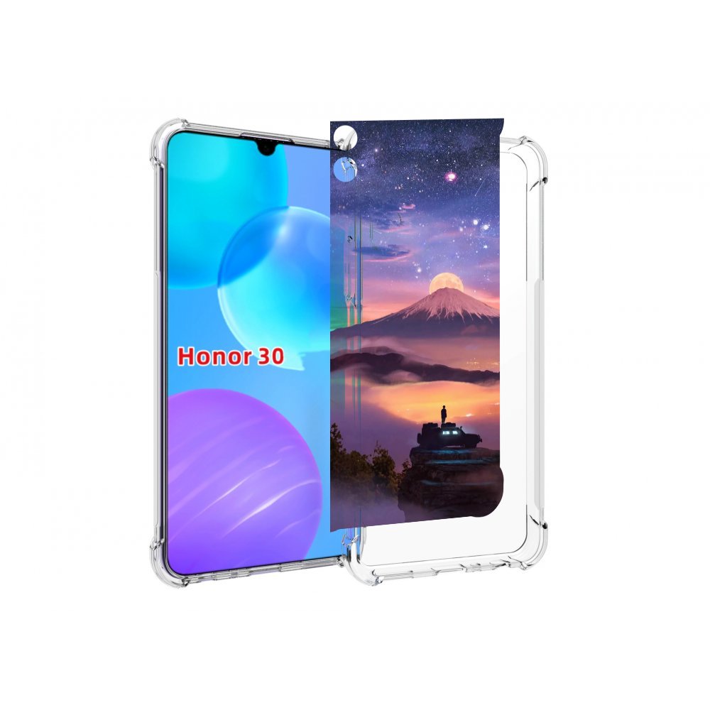 

Чехол MyPads ночь-в-горах для Huawei Honor 30 Lite, Tocco