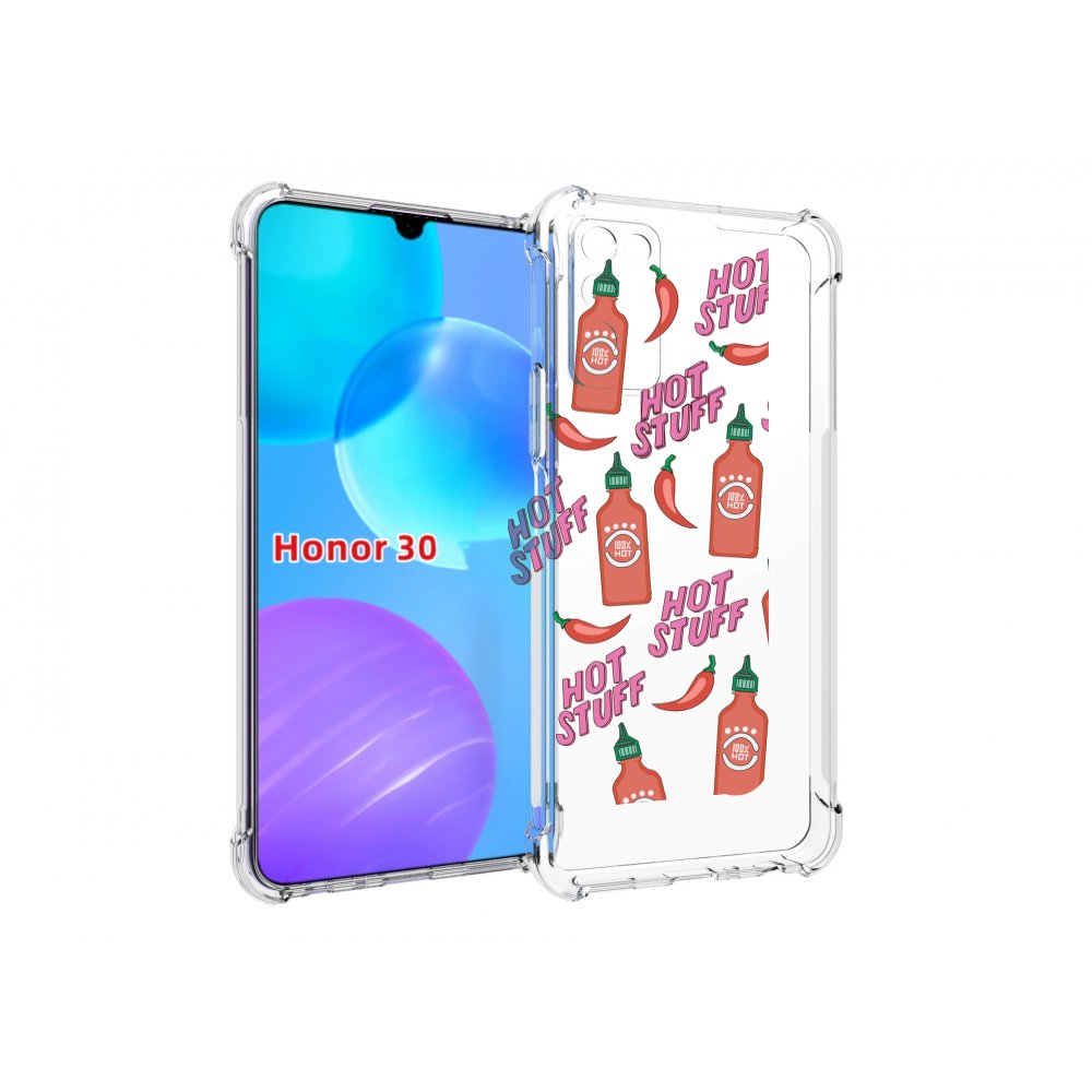 

Чехол MyPads острые-перчики для Huawei Honor 30 Lite, Tocco