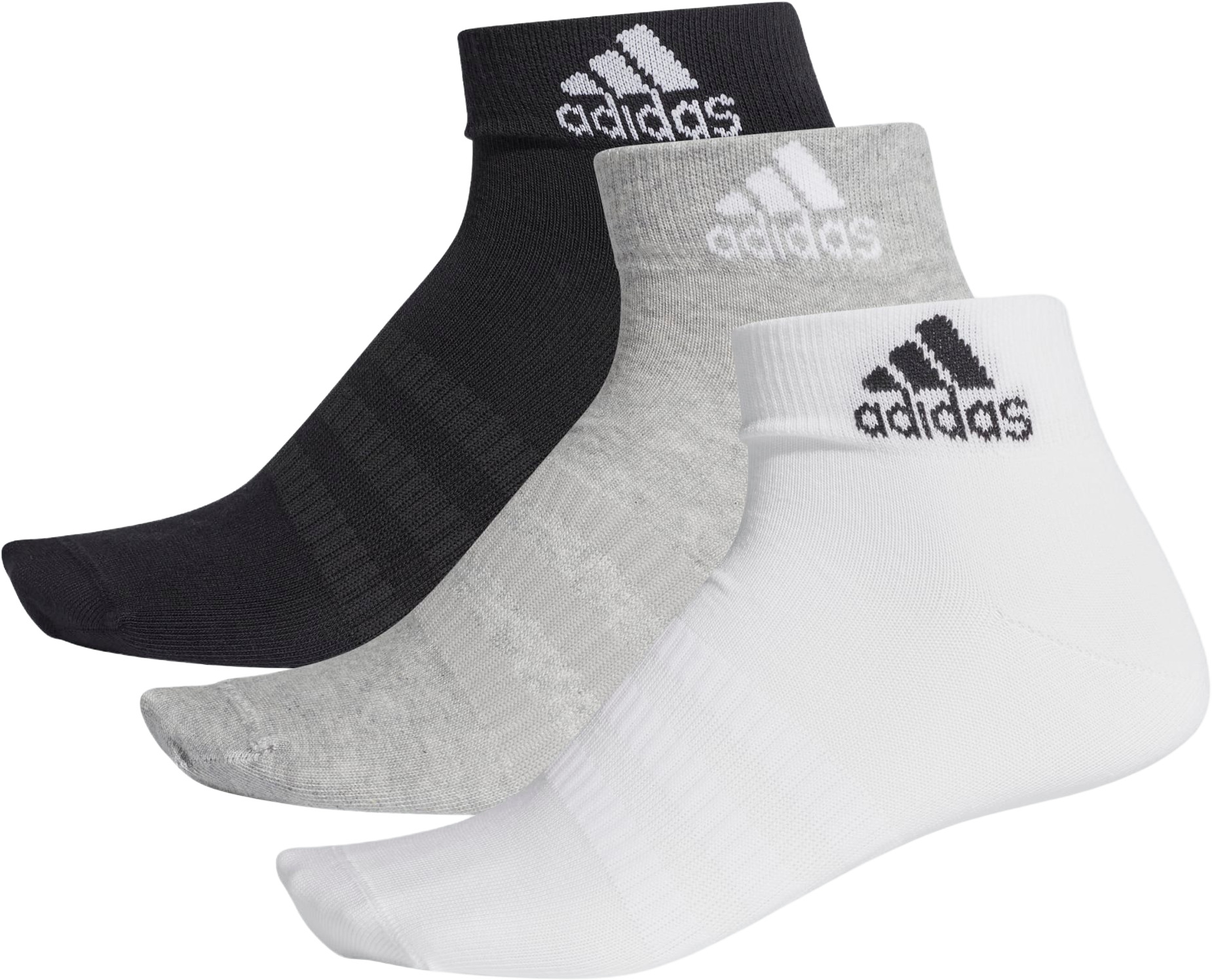 

Носки детские Adidas Light Ank 3Pp цв. разноцветный р. 30-32, Light Ank 3Pp