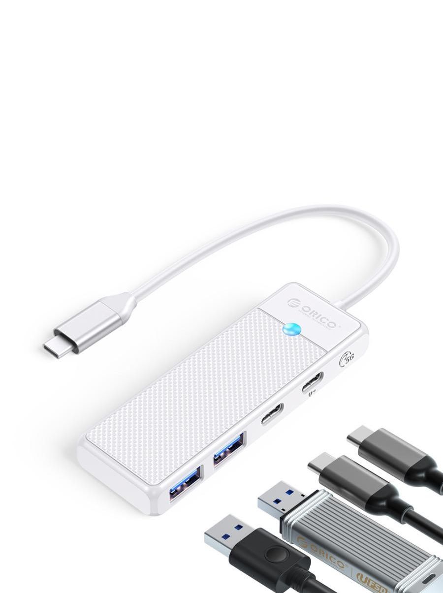 USB-концентратор ORICO белый (ORICO-PAPW2AC-C3-015-WH-EP)