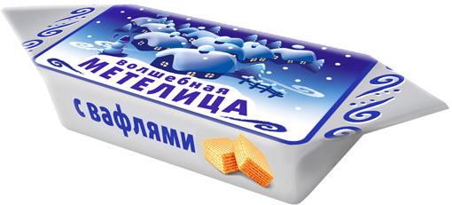 

Вафельные конфеты Новосибирская шоколадная фабрика Волшебная метелица 250 г