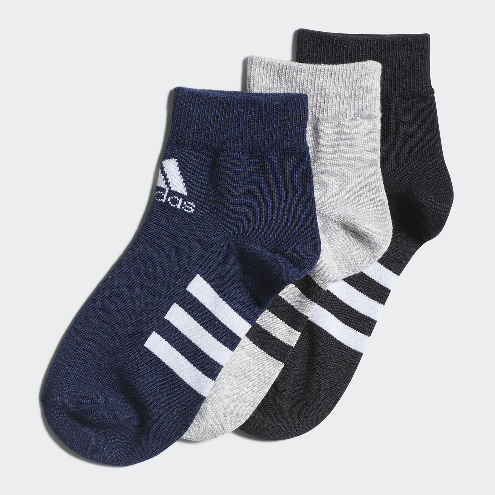 

Носки детские Adidas Kids Ankle 3P цв. синий р. 14-16, Kids Ankle 3P