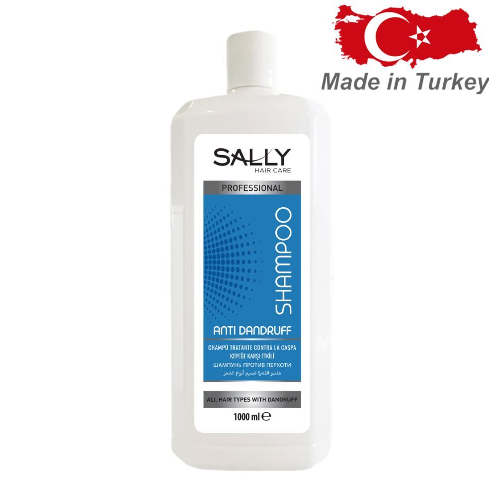 Шампунь Sally для волос женский, профессиональный, против перхоти Anti dandruff, 1 л mister dez eco cleaning антинакипин глубокая очистка 1000