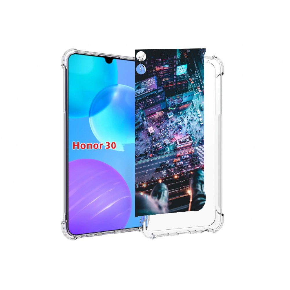 

Чехол MyPads парень на крыше для Huawei Honor 30 Lite, Tocco