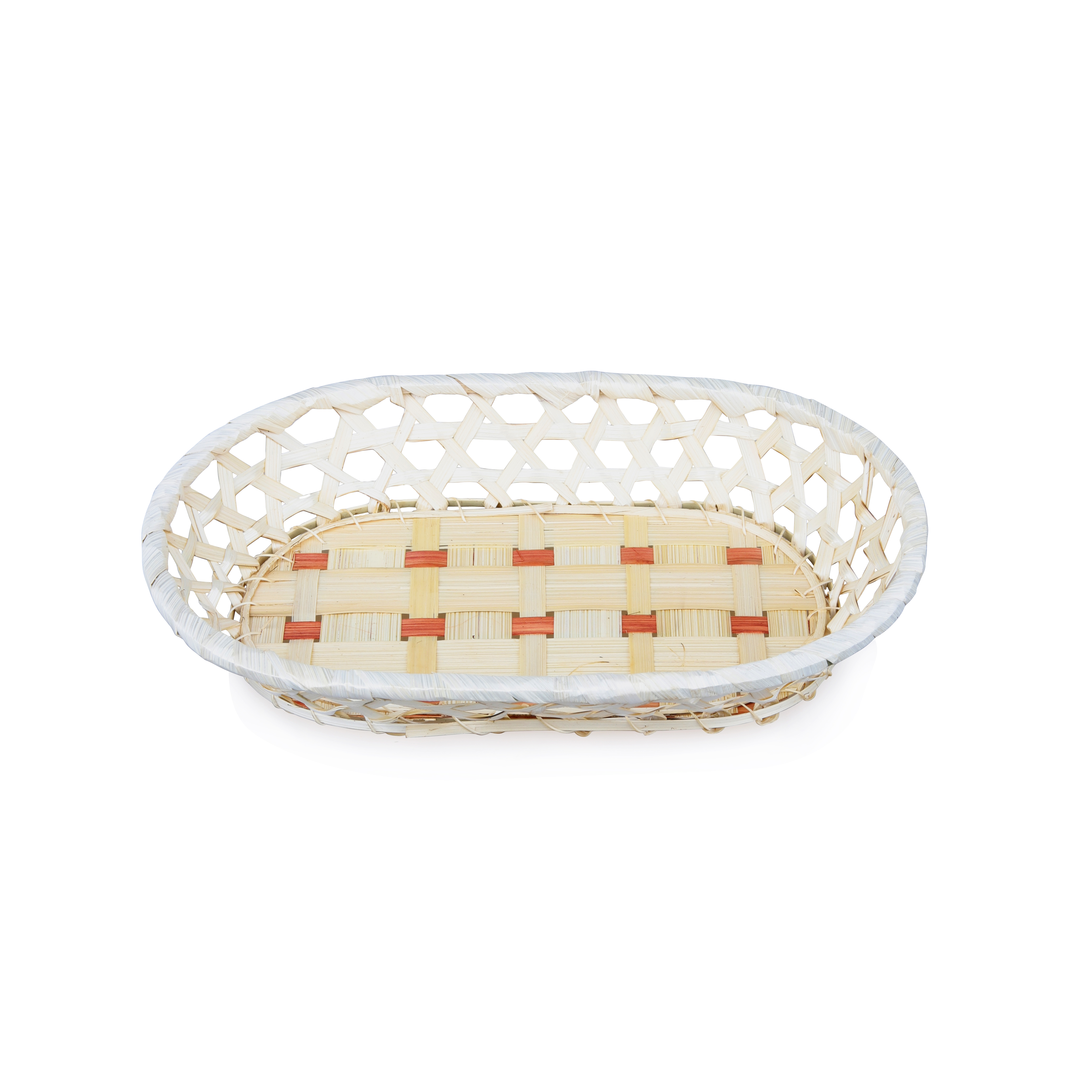 Корзина плетеная овальная Braid 26x18x5 см, 22702033
