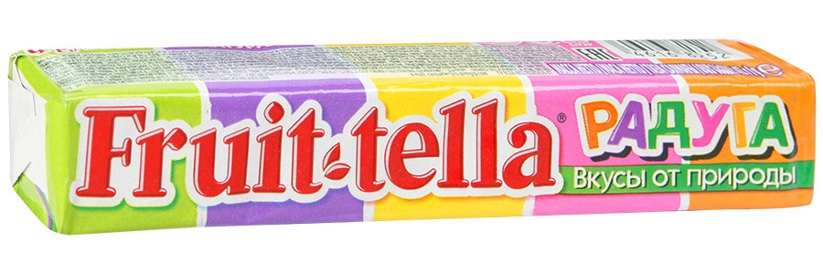 

Конфеты Fruittella Радуга жевательные