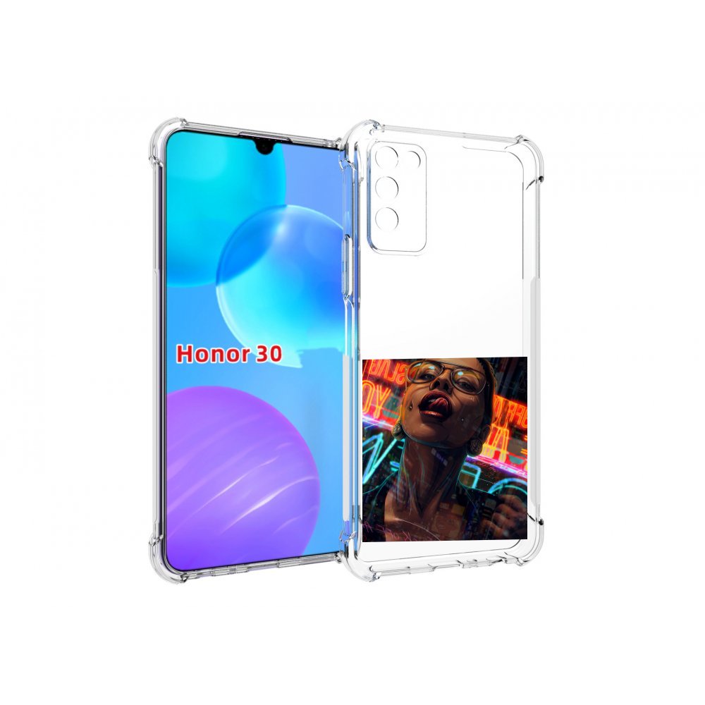 

Чехол MyPads пирсинги-в-щеках для Huawei Honor 30 Lite, Tocco