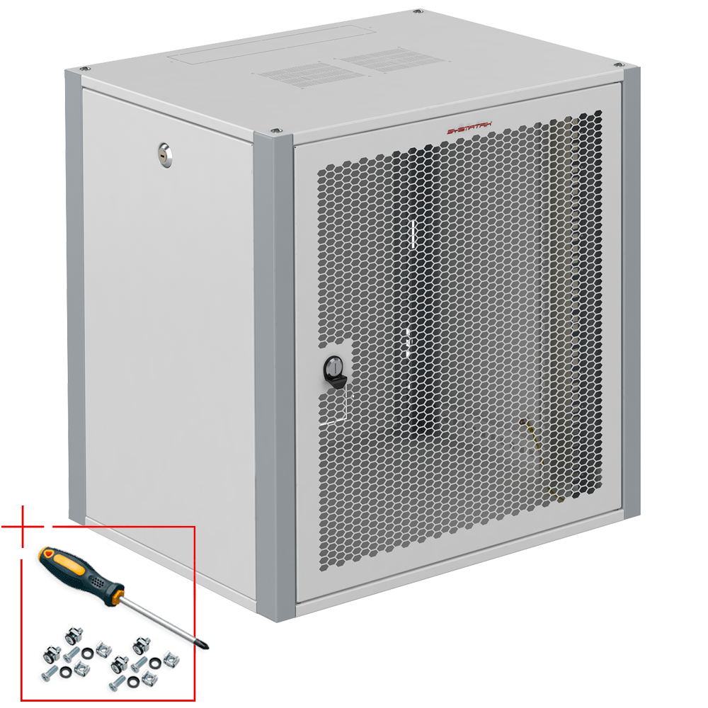 фото Серверный шкаф sysmatrix wp 6409.730 глубина 45см, серый