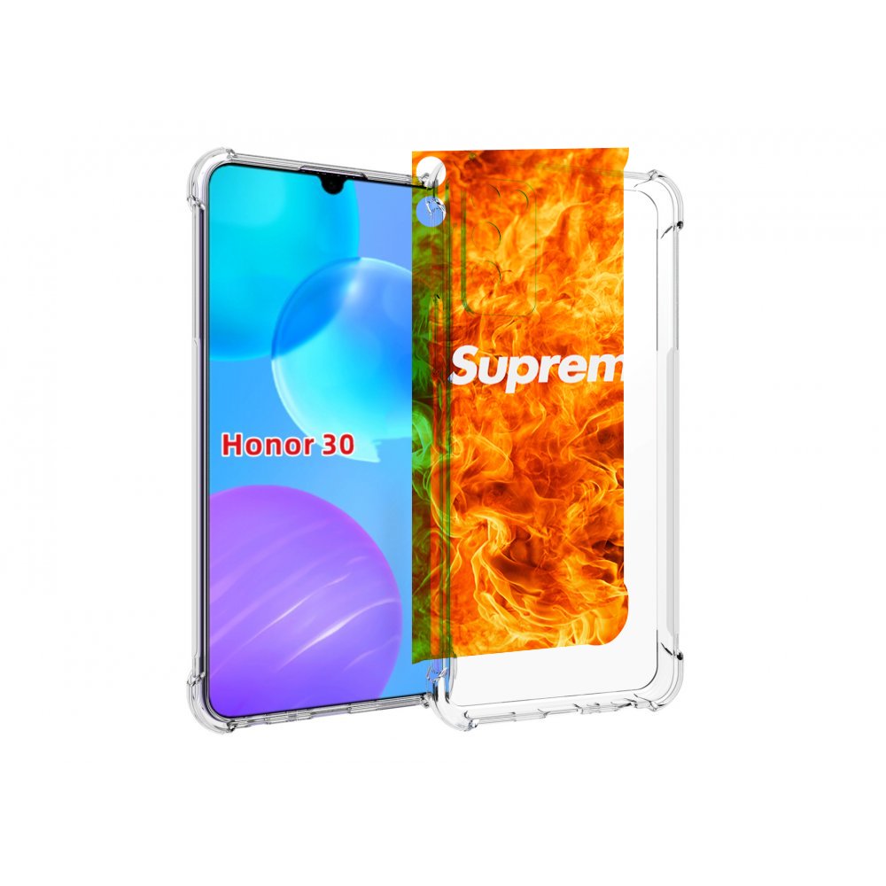 

Чехол MyPads пламя-пламенное суприм для Huawei Honor 30 Lite, Tocco