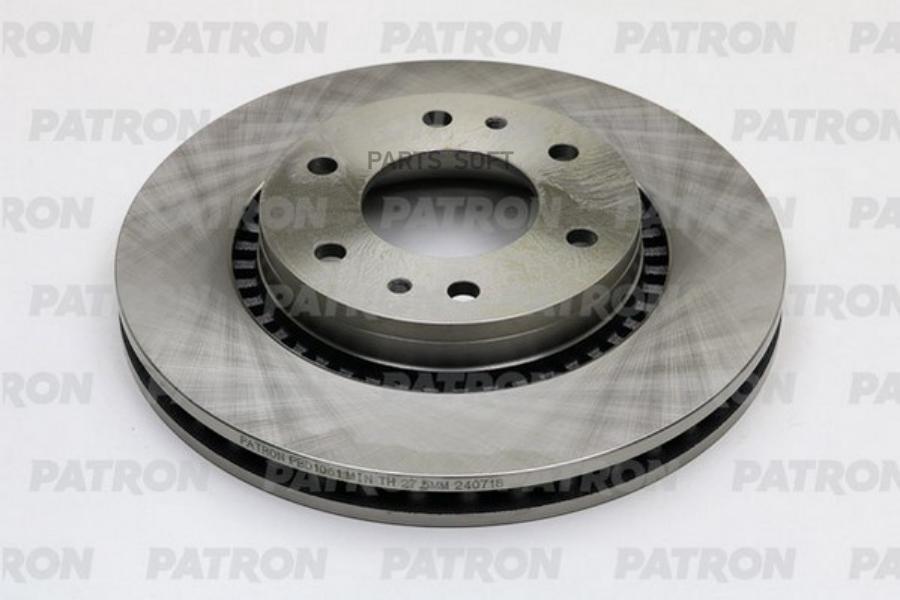 

Диск тормозной передний PATRON PBD1061