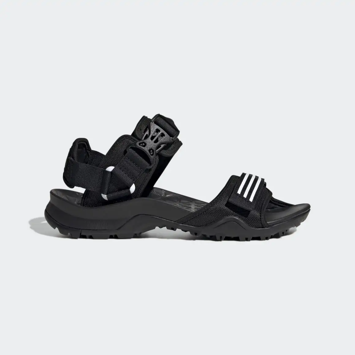 Сандалии мужские Adidas Cyprex Ultra Sandal Dlx черные 8 UK