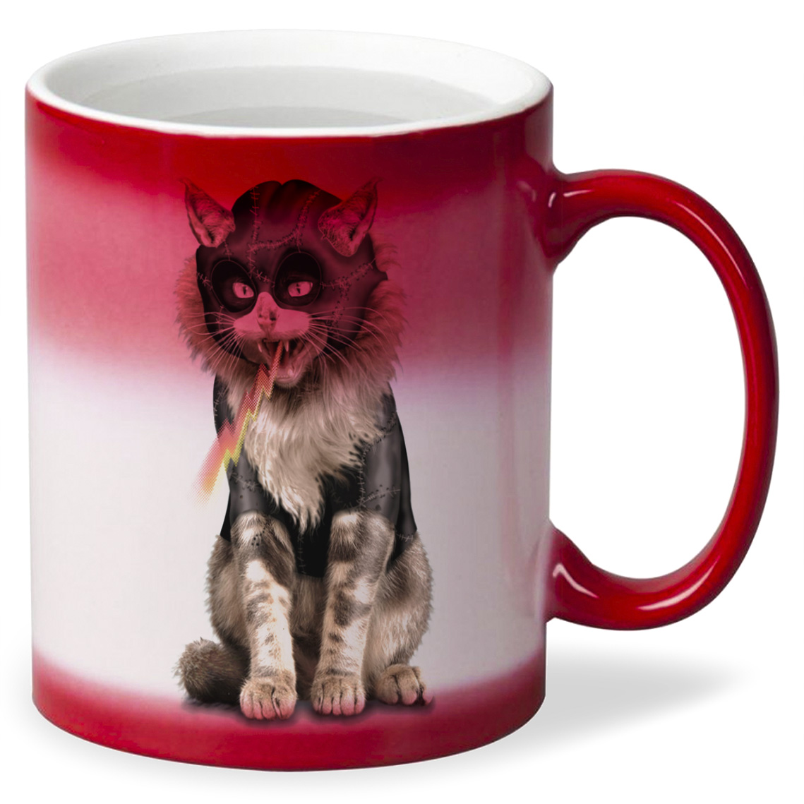 

Кружка CoolPodarok Графика Кошкамолния