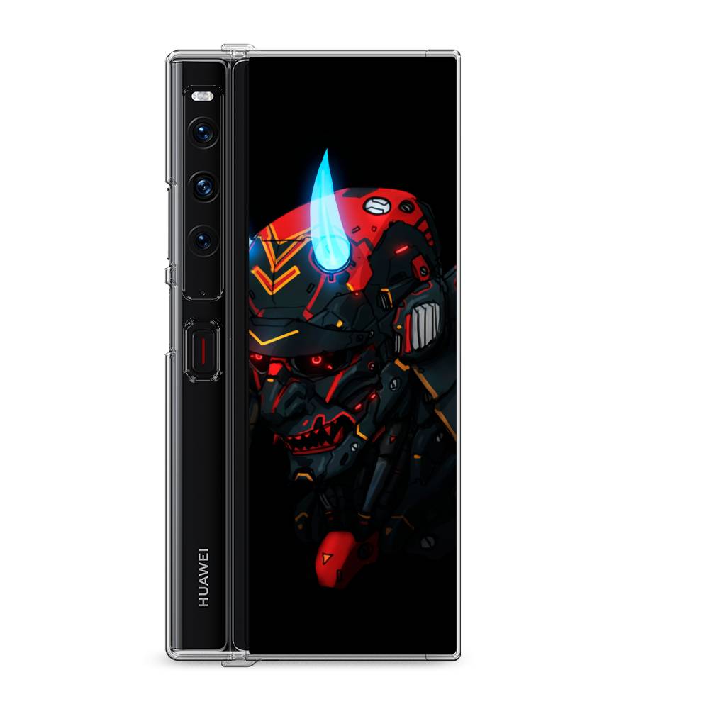 

Силиконовый чехол "Неоновый самурай" на Huawei Mate Xs 2 / Хуавеи Мате Xs 2