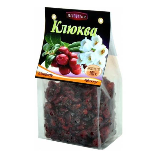 

Клюква сушеная Вимпак 180 г