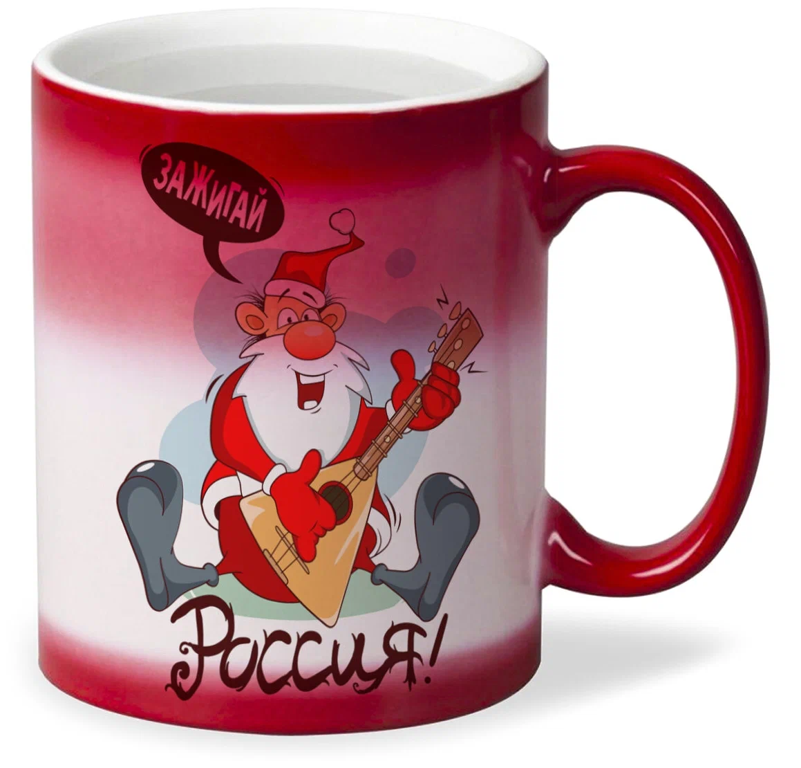 

Кружка CoolPodarok Зажигай Россия сова