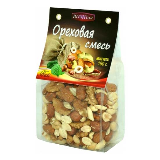 

Ореховый микс Вимпак 180 г
