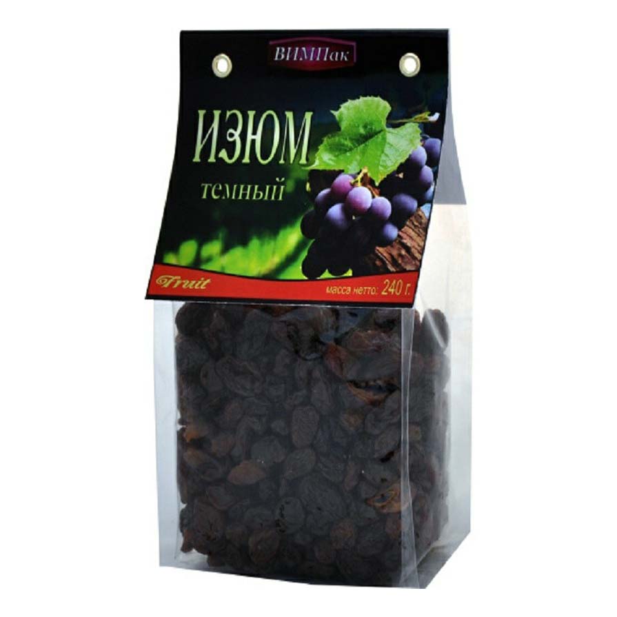 

Изюм Вимпак темный 240 г