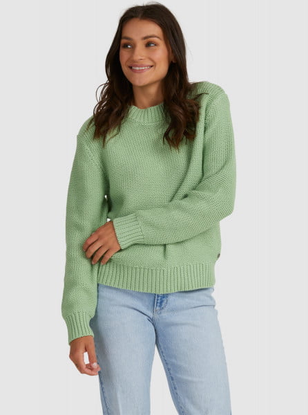 

Свитер женский Roxy URJSW03017 зеленый 40, URJSW03017