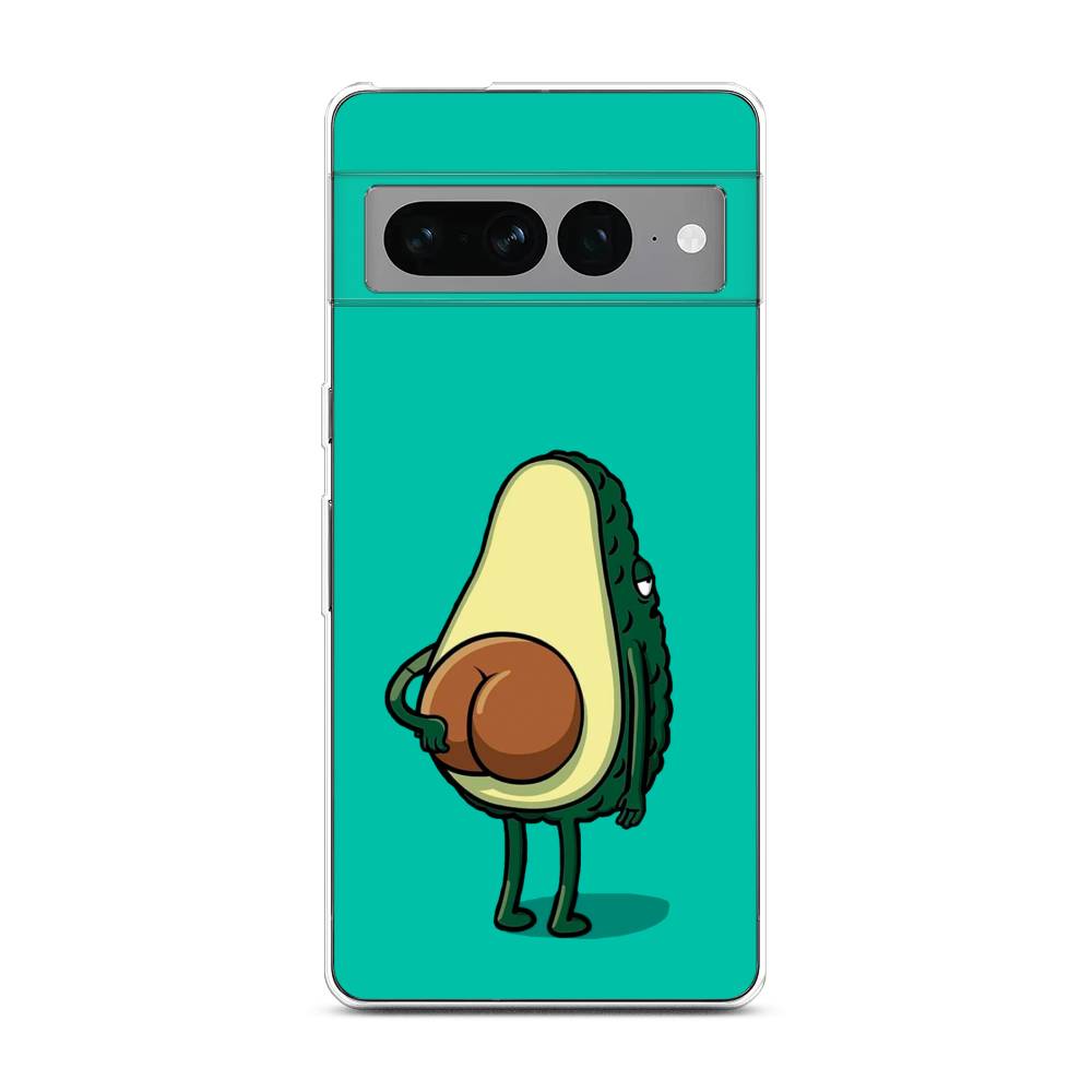 

Чехол Awog на Google Pixel 7 Pro "Попа авокадо", Разноцветный