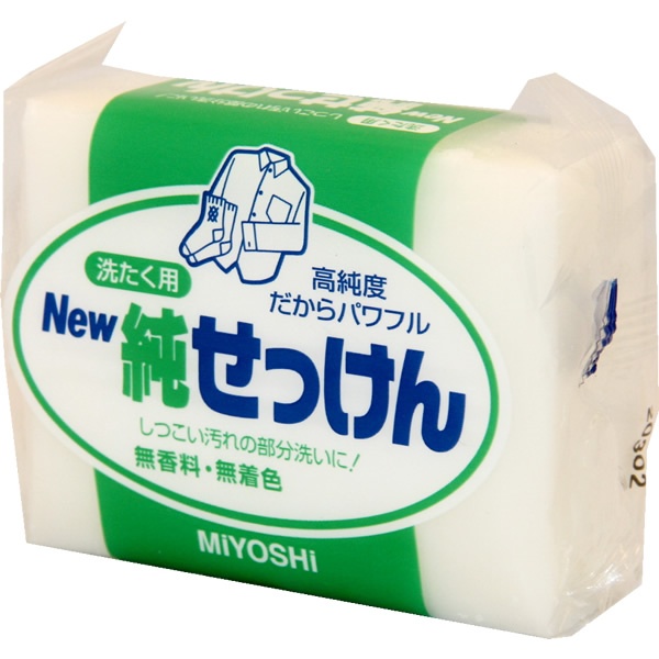 

Мыло Miyoshi maruseru soap для точечного застирывания стойких загрязнений, 190 г