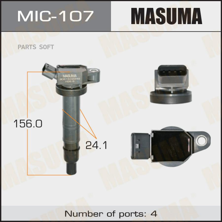 

MIC-107_катушка зажигания! Toyota Avensis/Camry, Lexus IS 2.0-5.0i 00>