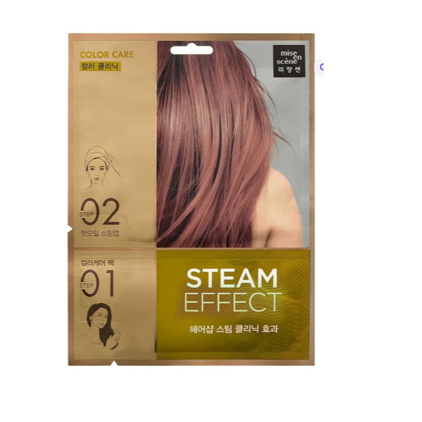 MSN Маска для волос MISEENSCENE Color care Steam care maskpack, 15+20ml
