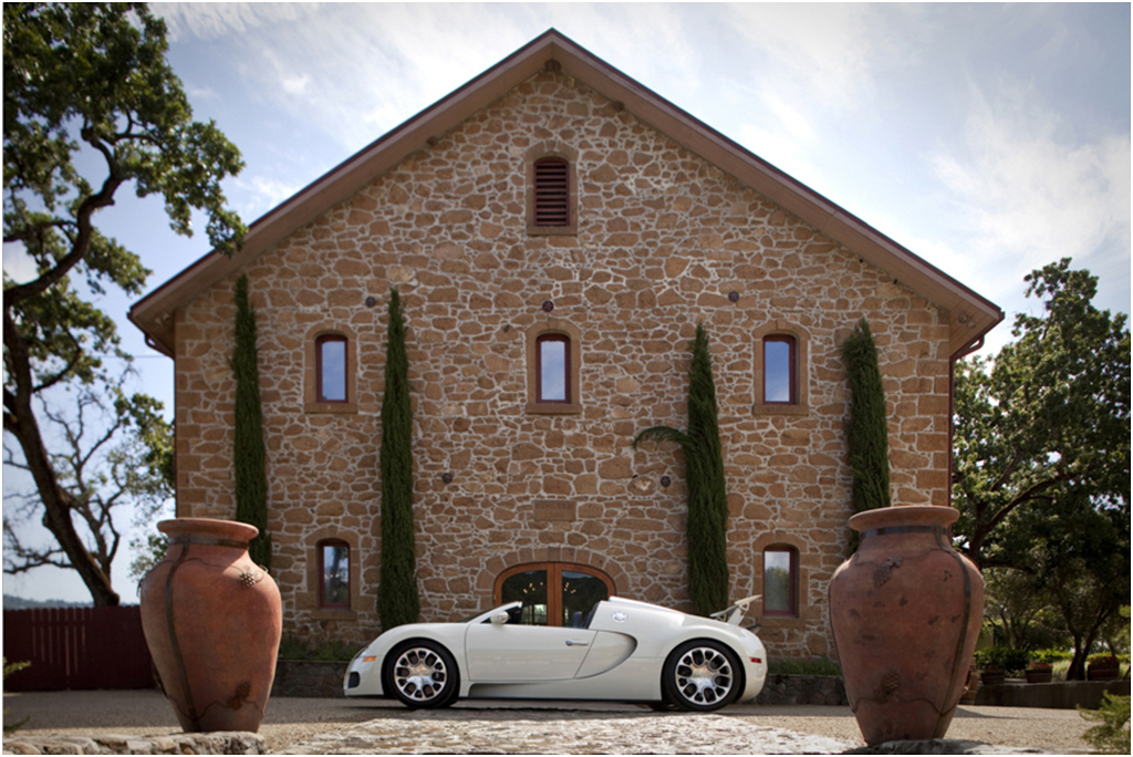 

Картина на холсте с подрамником ХитАрт Bugatti 100x68 см, 927